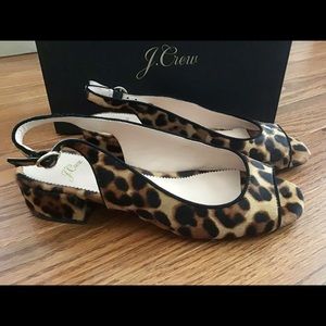 J. Crew Slingback Sandals